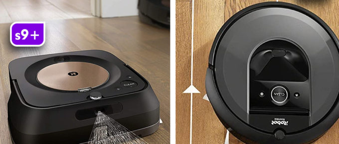 Roomba S9+ vs i7+robot cleaners