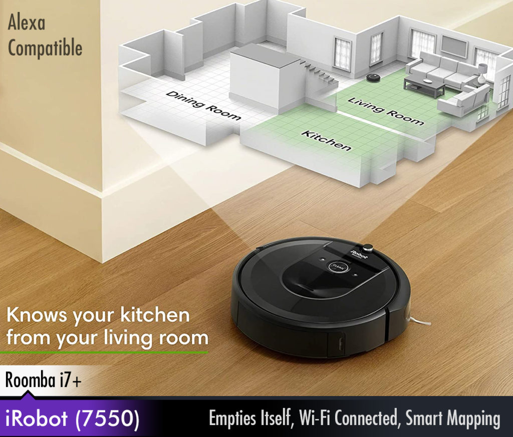 iRobot Roomba i7+ (7550) Robot Vacuum