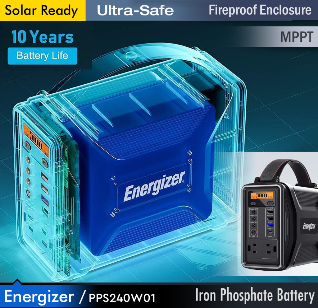 Energizer Portable Power Station PPS240W01