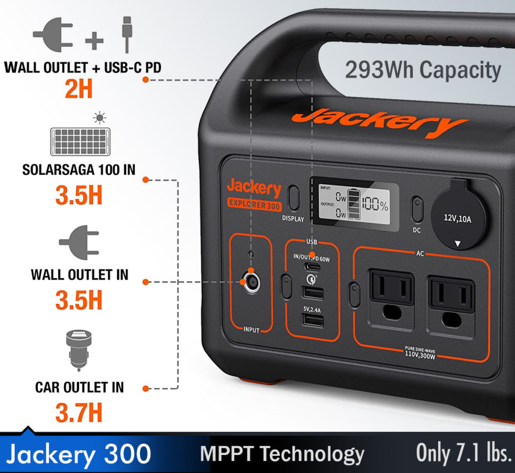 Jackery Portable Power Station Explorer 300