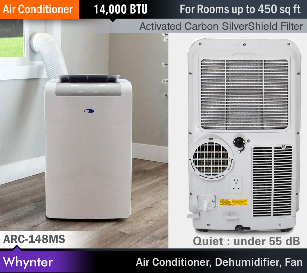 Whynter ARC-148MS 14,000 BTU Portable Air Conditioner