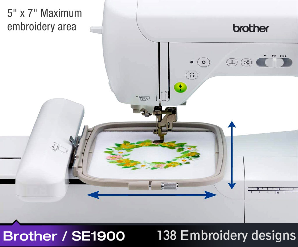 Brother SE1900 Sewing and Embroidery Machine