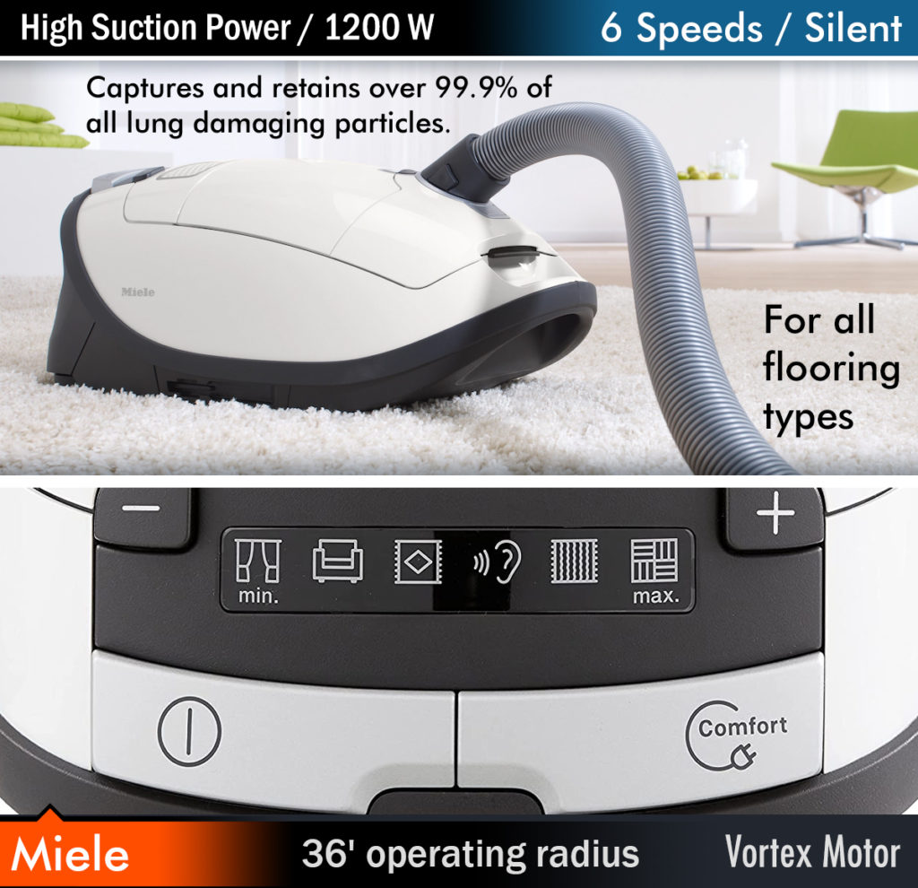 Miele Complete C3 Cat & Dog Canister Vacuum