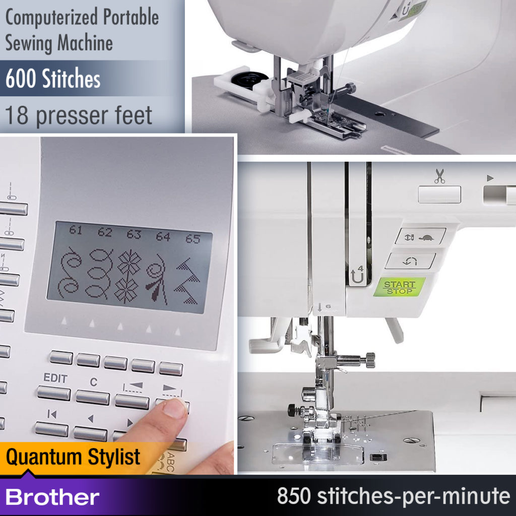 SINGER | Quantum Stylist 9960 Computerized Portable Sewing Machine