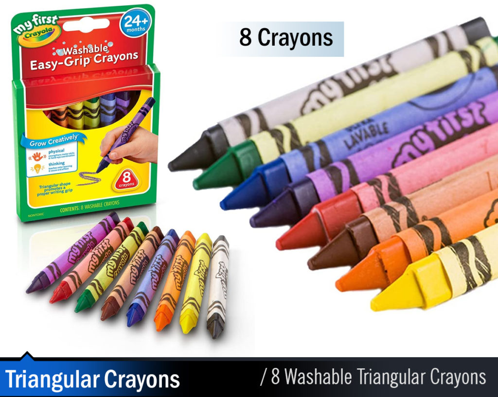 Crayola My First Crayola Triangular Crayons