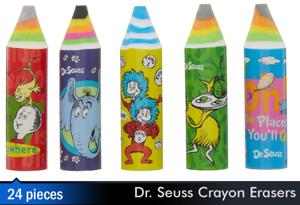 Dr. Seuss Crayon Eraser