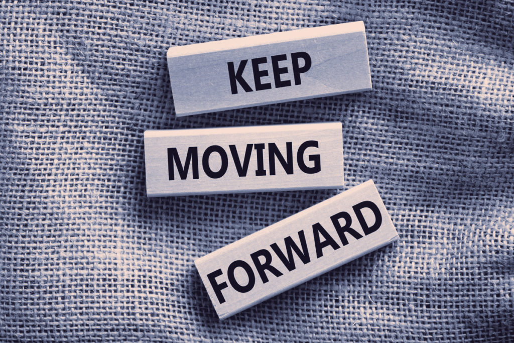 Feel lost? Keep moving forward